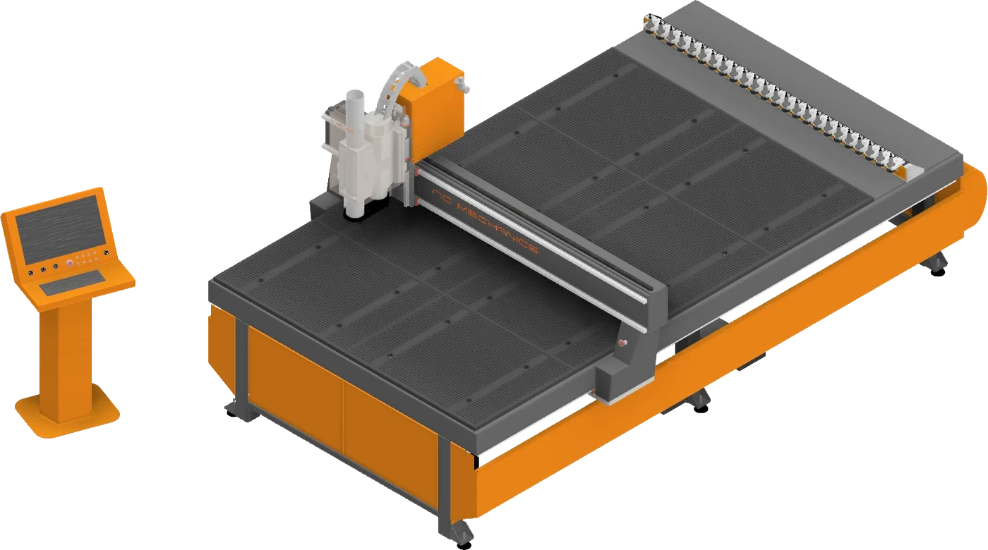 Router CNC pentru lemn BASIC NCM 2030B cu controller MASSO